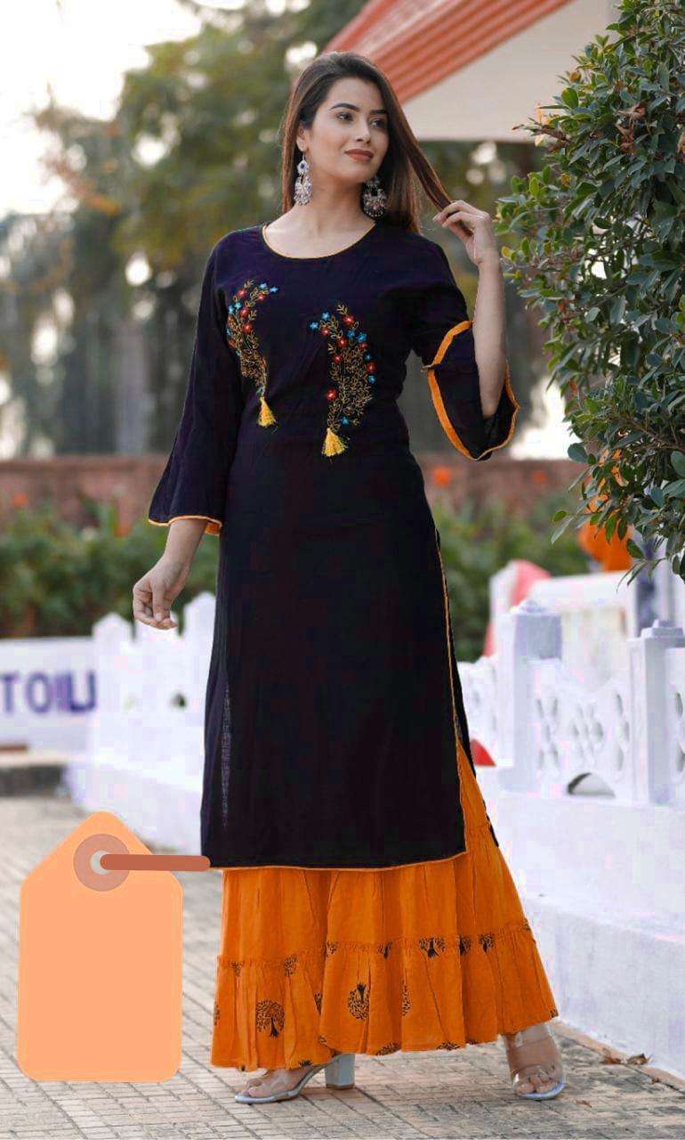 rayon kurti design 2021