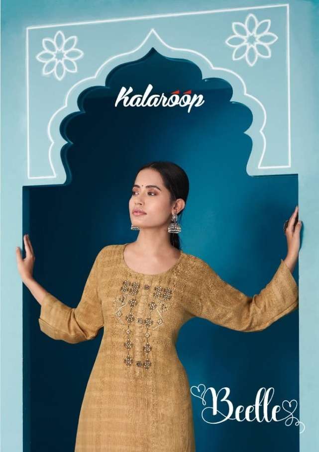 BEETLE BY KALAROOP 12963 TO 12968 SERIES DESIGNER RAYON KURTIS