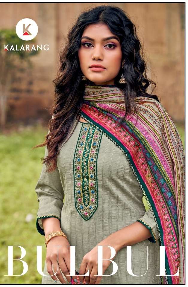 BULBUL BY KALARANG 3401 TO 3404 SERIES EMBROIDERED DRESSES