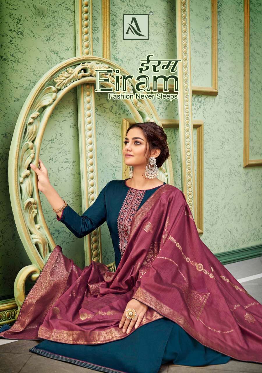 EIRAM BY ALOK SUIT 870-001 TO 870-008 SERIES COTTON PRINTED DRESSES