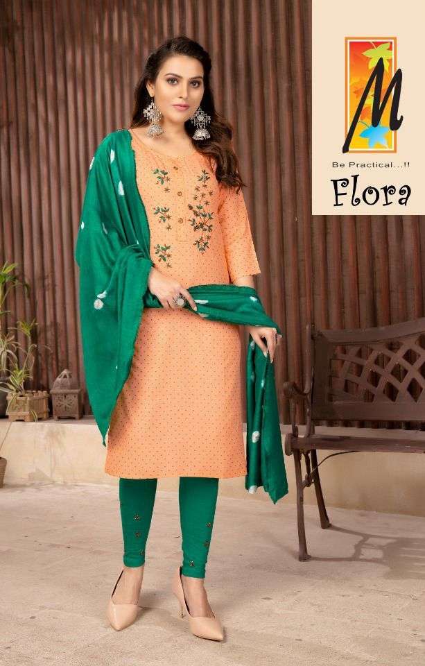 FLORA BY MASTER 1001 TO 1008 SERIES DESIGNER RAYON DRESSES