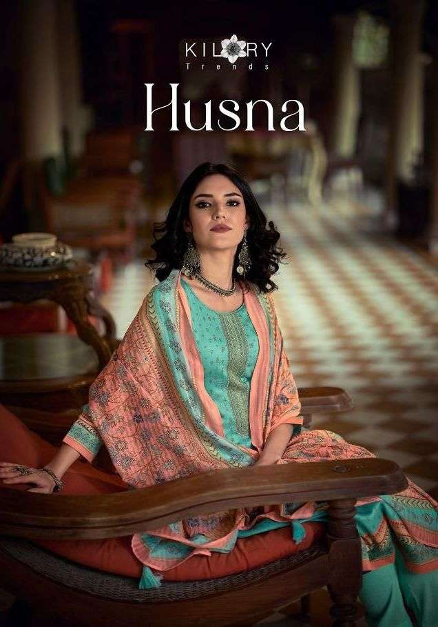 HUSNA BY KILORY TRENDZ 261 TO 268 SERIES PURE JAM COTTON DRESSES