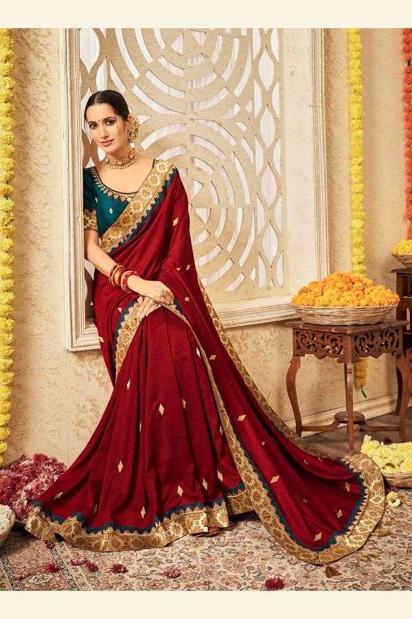 JANAVIKA BY KAVIRA 3001 TO 3010 SERIES DESIGENER VICHITRA SAREES