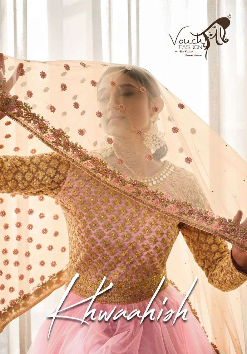 KHWAAHISH BY VOUCH 3001 TO 3006 SERIES DESIGNER DRESSES