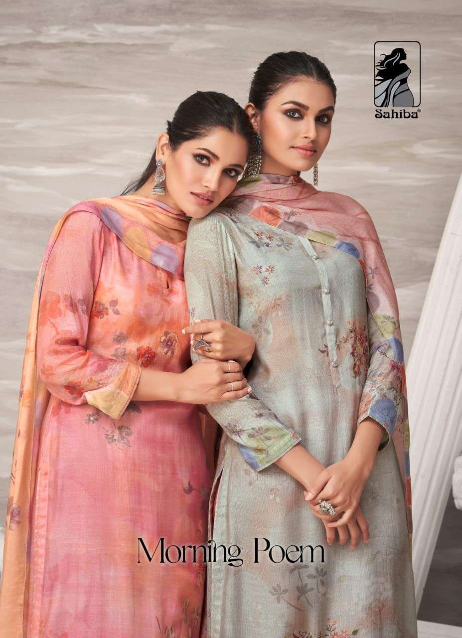 MORNING POEM BY SAHIBA DESIGNER SILK DRESSES