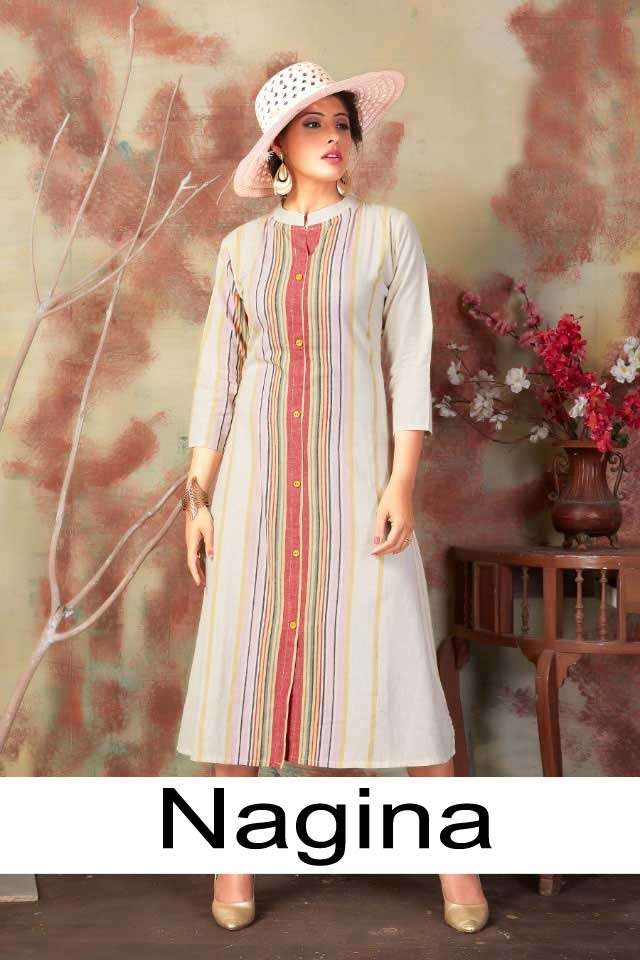 NAGINA BY TUNIC HOUSE 2001 TO 2006 SERIES DESIGNER COTTON KURTIS