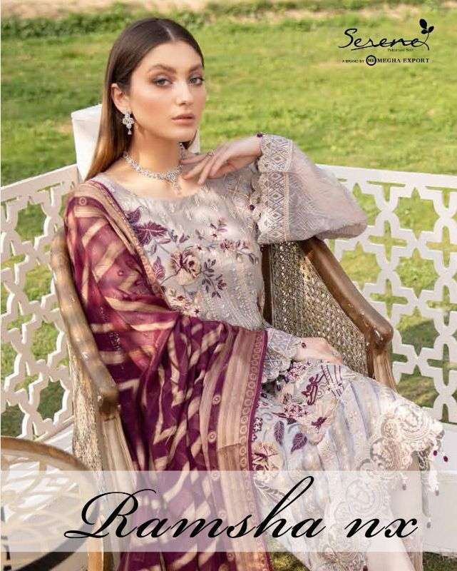 RAMSHA NX BY SERENE DESIGNER FAUX GEORGETTE DRESSES