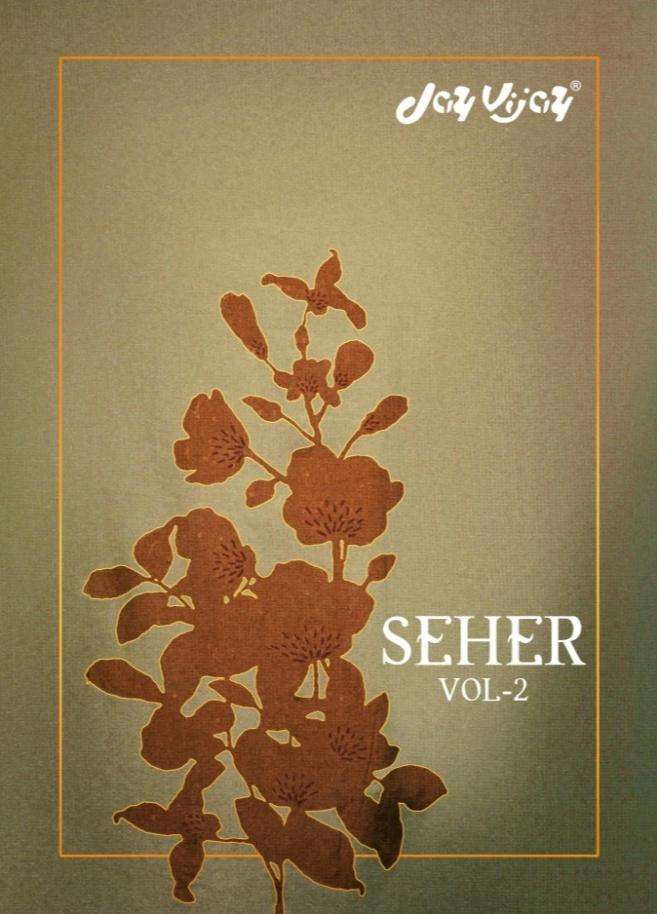 SEHER VOL-2 BY JAY VIJAY 4961 TO 4970 SERIES BAMBERG SILK DRESSES