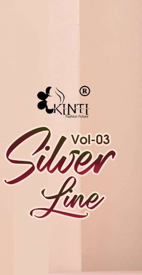 SILVER LINE VOL-3 BY KINTI 301 TO 310 SERIES DESIGNER COTTON KURTIS