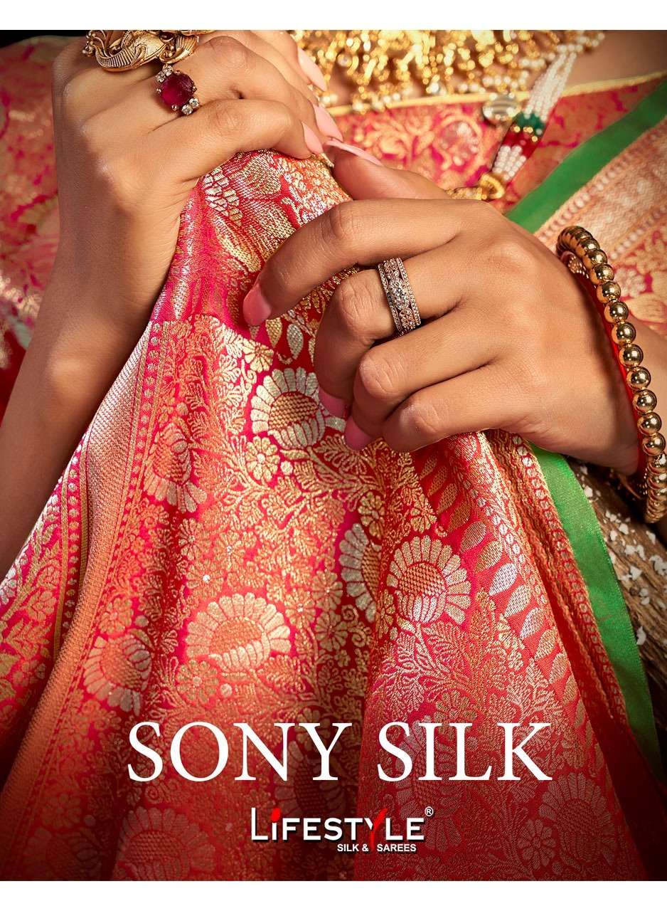 SONY SILK BY LIFESTYLE 79401 TO 79406 SERIES DESIGNER SILK SAREES