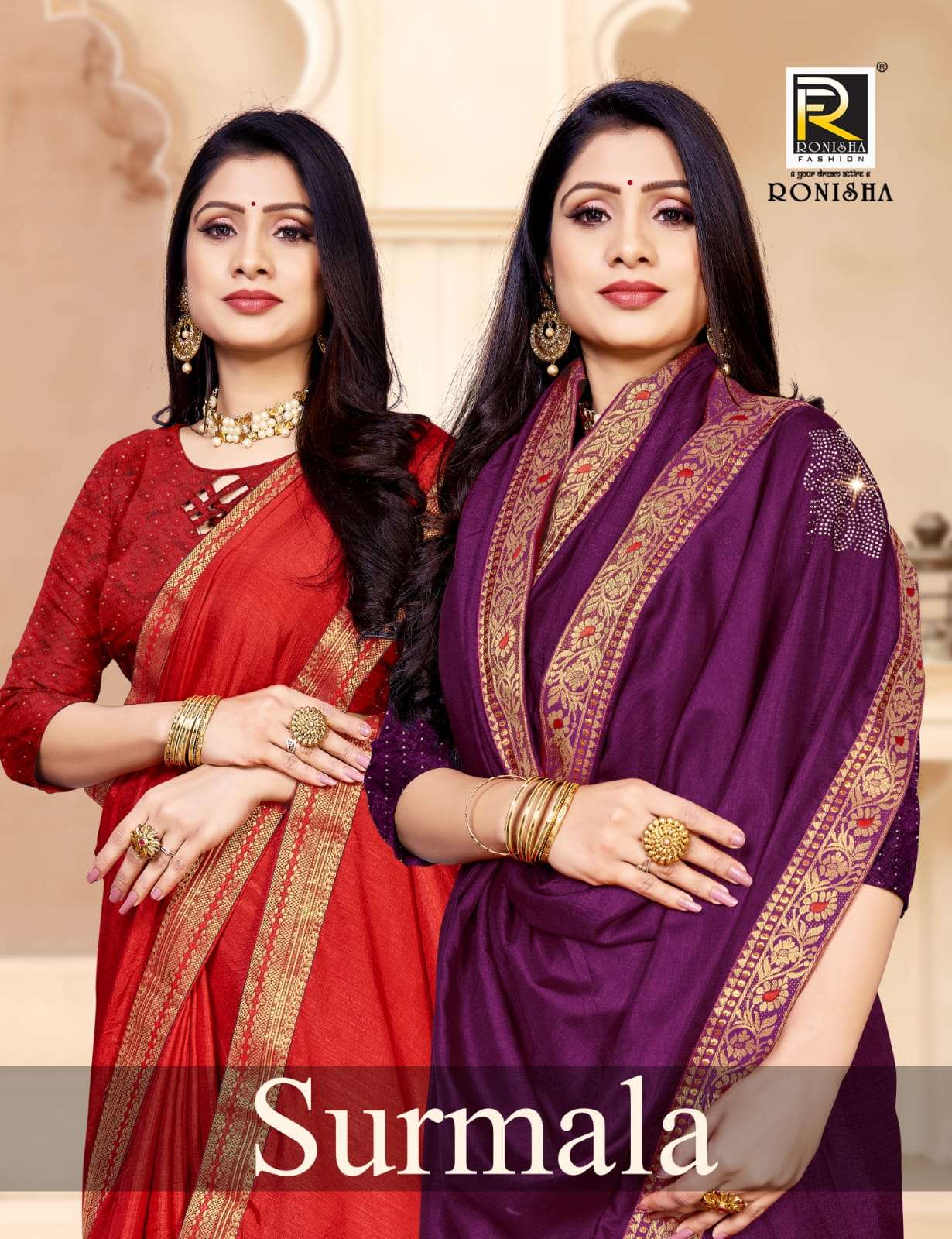 SURMALA BY RONISHA FASHION DESIGNER SILK SAREES