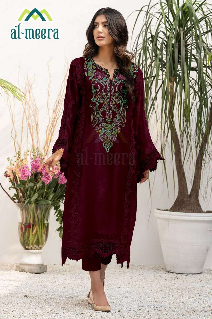 AL-MEERA 1133 NEW COLOURS BY AL-MEERA FAUX GEORGETTE DRESSES