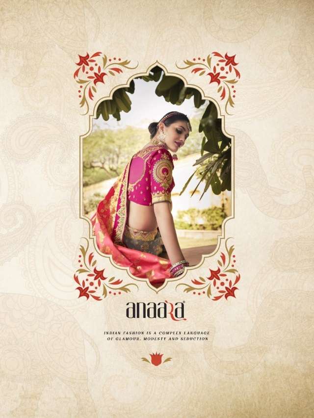 ANAARA 5000 SERIES BY TATHASTU 5001 TO 5012 SERIES HEAVY SILK LEHENGAS