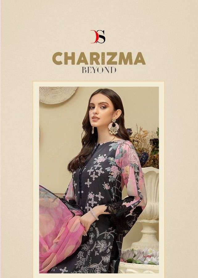 CHARIZMA BEYOND BY DEEPSY SUITS 1341 TO 1347 SERIES DESIGNER COTTON DRESSES