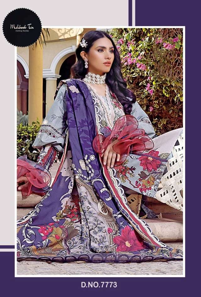 FIRDOUS VOL-2 BY MEHBOOB TEX PURE COTTON PAKISTANI DRESS