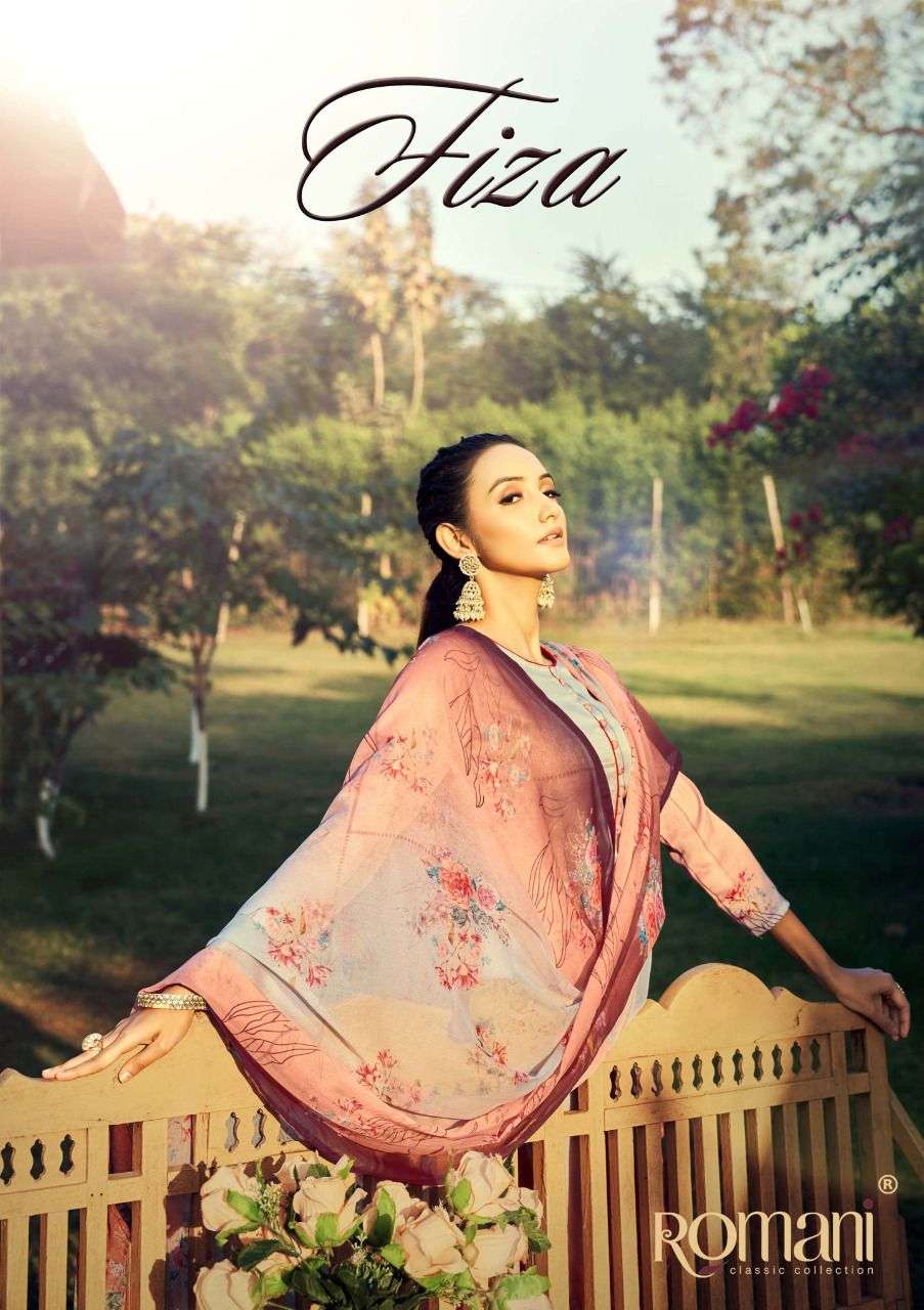 FIZA BY ROMANI 1016-001 TO 1016-010 SERIES SOFT COTTON DRESSES