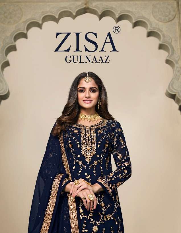 GULNAAZ BY ZISA 12801 TO 12806 SERIES DESIGNER GEORGETTE DRESSES