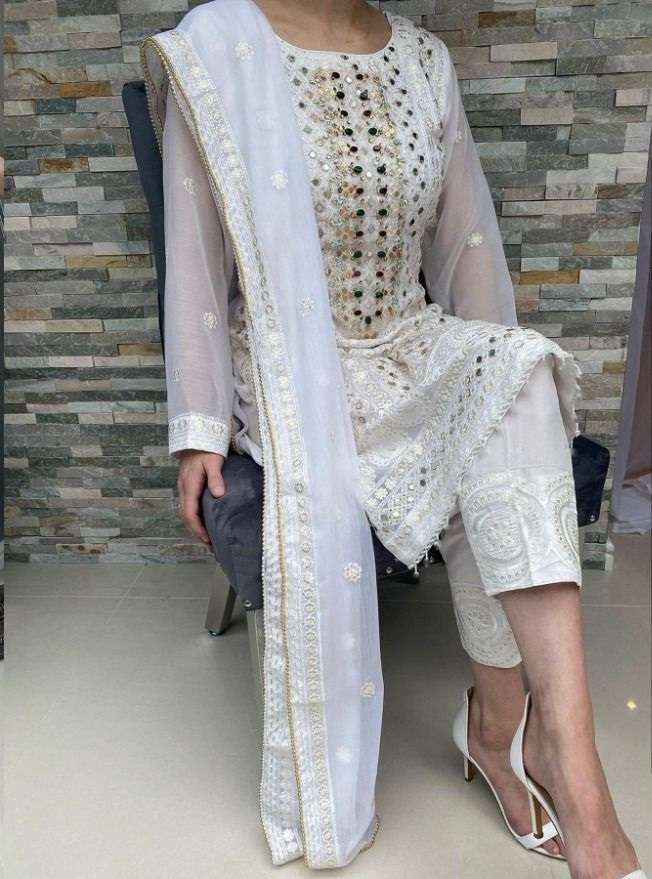 HOOR TEX 23024 HIT DESIGN BY HOOR TEX GEORGETTE PAKISTANI DRESS