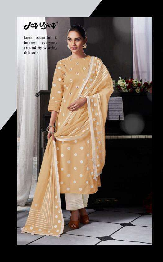 INTRIQUE BY JAY VIJAY 4441 TO 4451 SERIES DESIGNER COTTON DRESSES