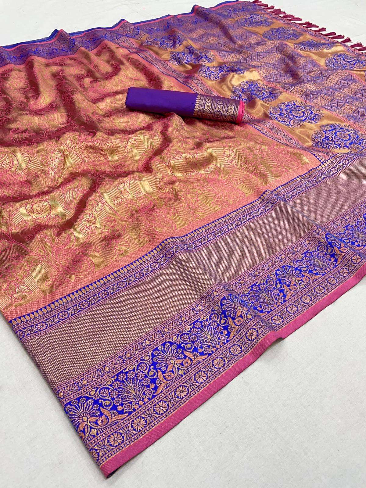 KARISHMA SILK BY ASLIWHOLESALE PURE KANCHIVARAM PATTU SILK SAREES