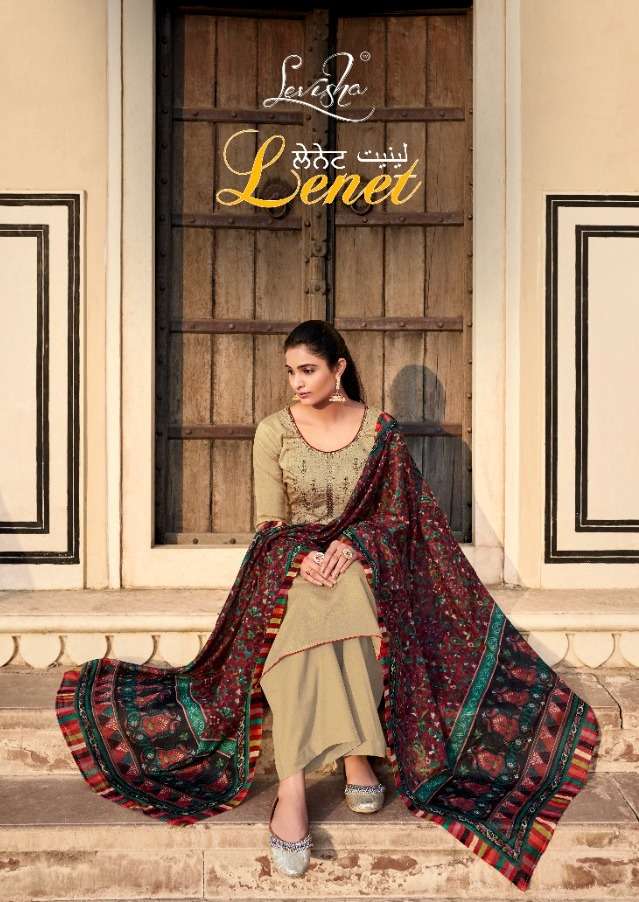 LENET BY LEVISHA 1043 TO 1048 SERIES DESIGNER COTTON DRESSES