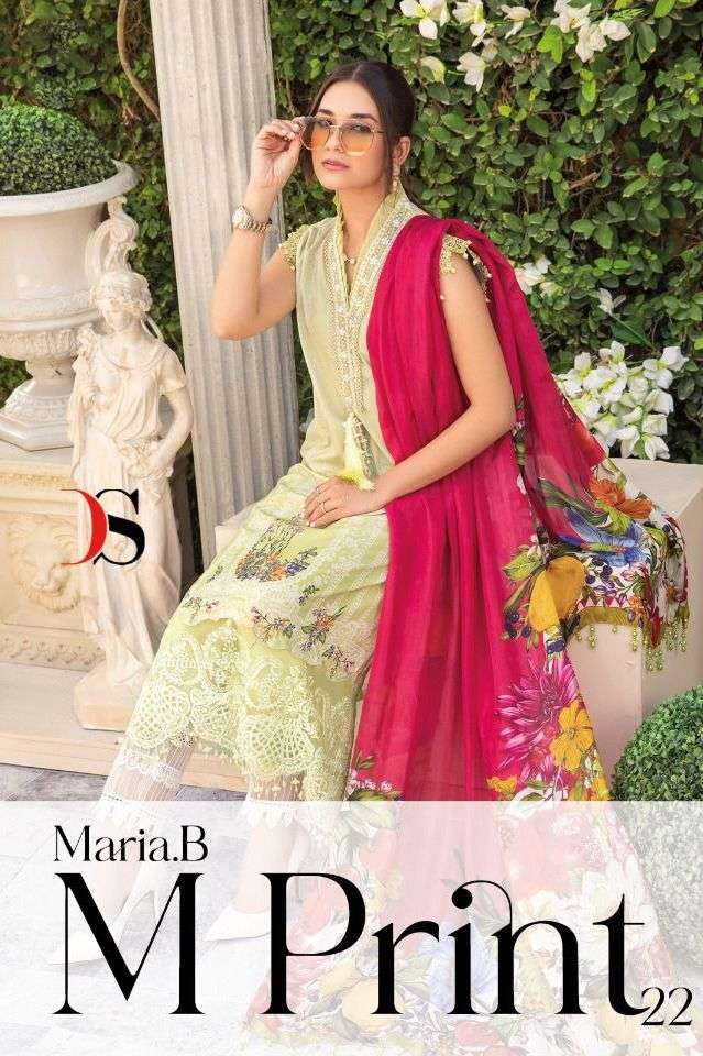 MARIA.B.M PRINTS VOL-22 BY DEEPSY SUITS 1351 TO 1358 SERIES COTTON DRESSES