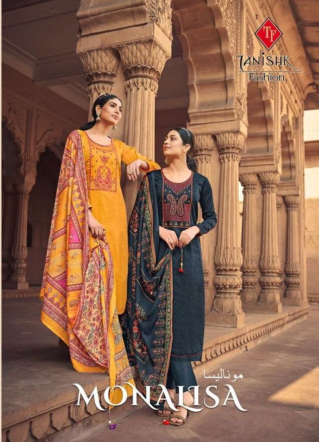 MONALISA BY TANISHK FASHION 1001 TO 1008 SERIES PURE JAM DRESSES