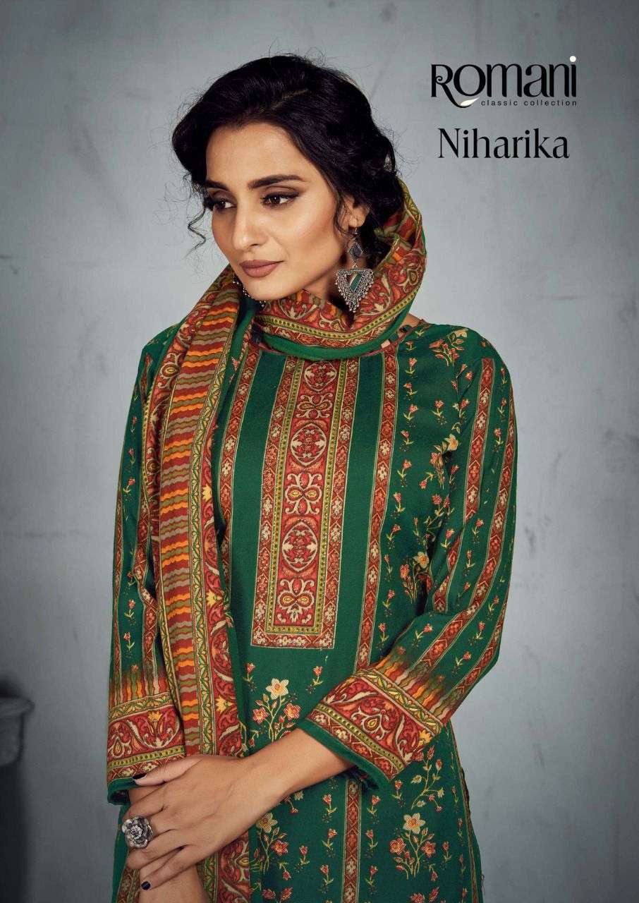 NIHARIKA BY ROMANI 1013-001 TO 1013-010 SERIES SOFT COTTON DRESSES