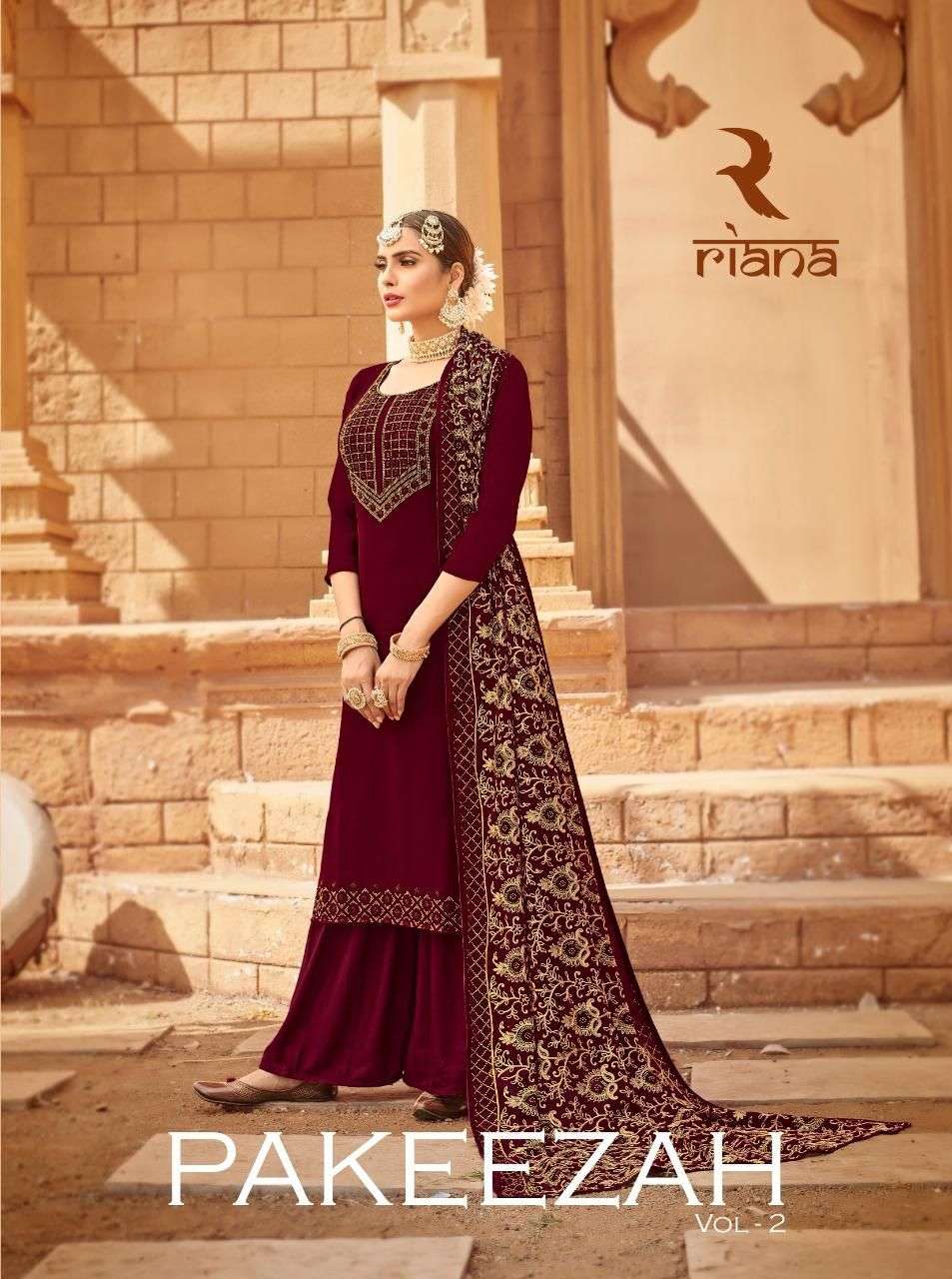 PAKEEZAH VOL-2 BY RIANA 60901 TO 60905 SERIES DESIGNER VELVET DRESSES