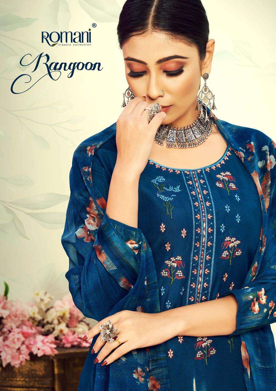 RANGOON BY ROMANI 1019-001 TO 1019-010 SERIES SOFT COTTON DRESSES