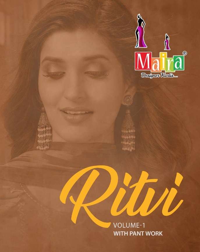 RITVI BY MAIRA 101 TO 108 SERIES DESIGNER SILK DRESSES