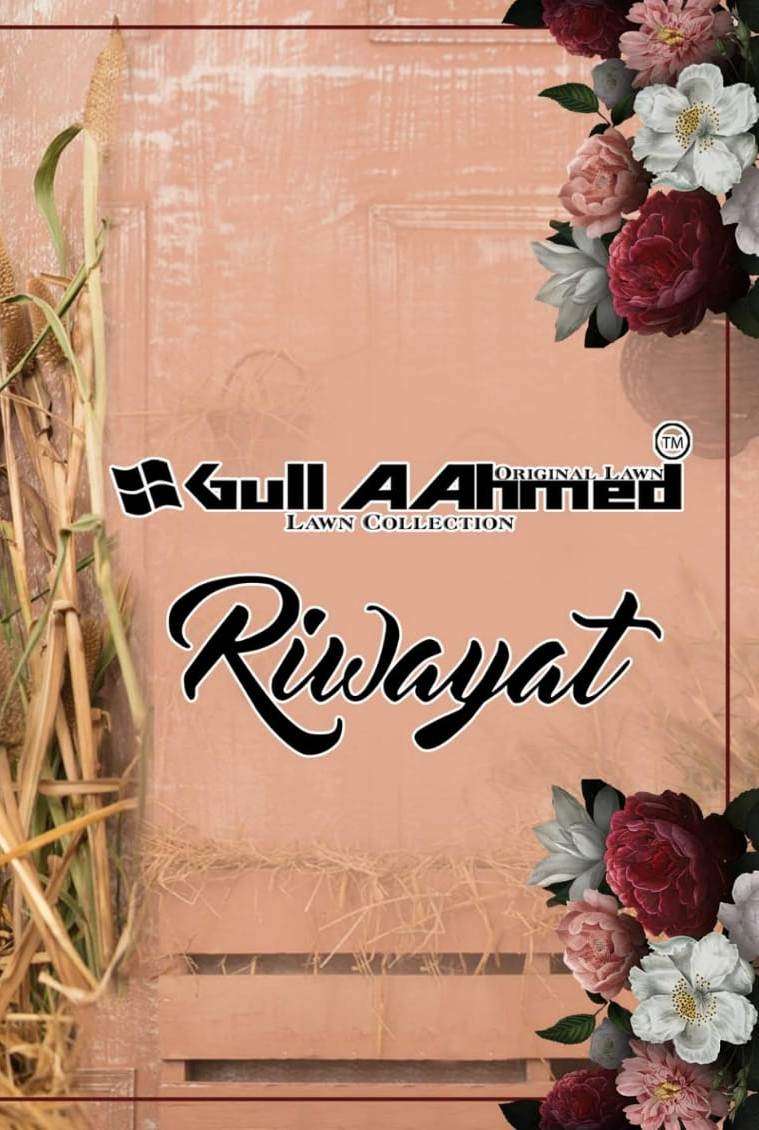 RIWAYAT BY GULL AAHMED 1001 TO 1006 SERIES LAWN DRESSES