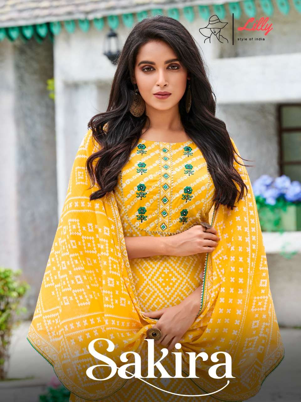 SAKIRA BY LILLY 101 TO 104 SERIES DESIGNER COTTON DRESSES