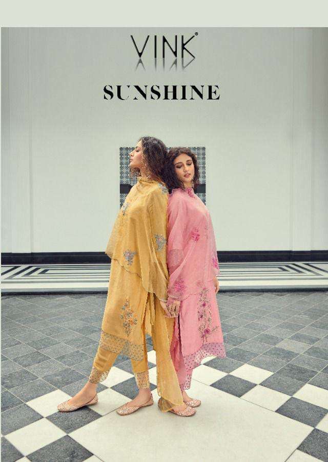 SUNSHINE BY VINK 1441 TO 1446 SERIES DESIGNER SILK DRESSES