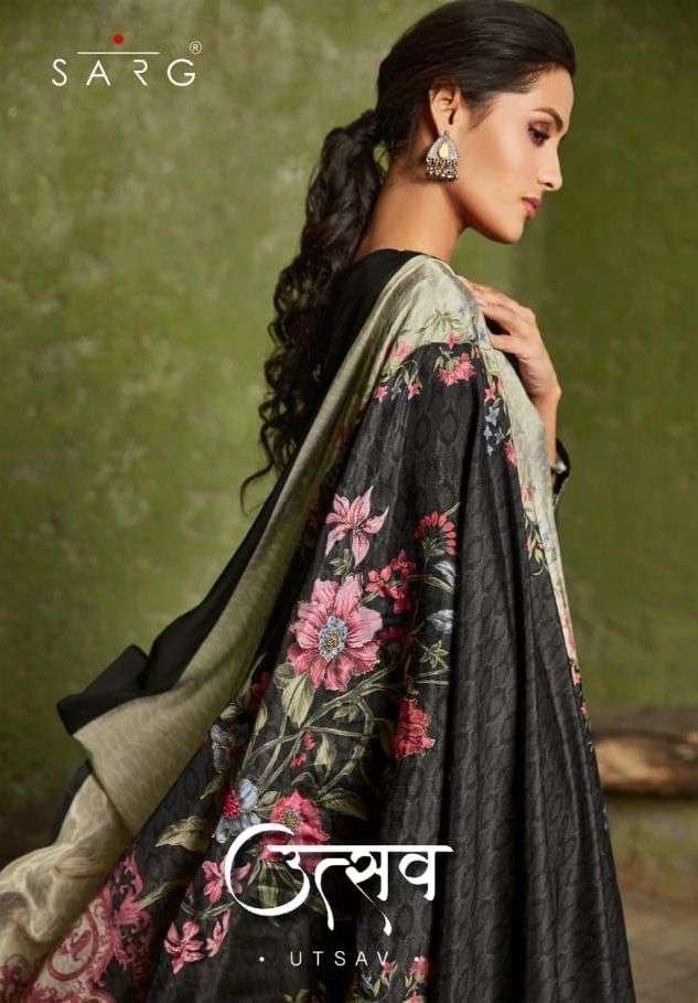 UTSAV BY SAHIBA DESIGNER JACQUARD SILK DRESSES