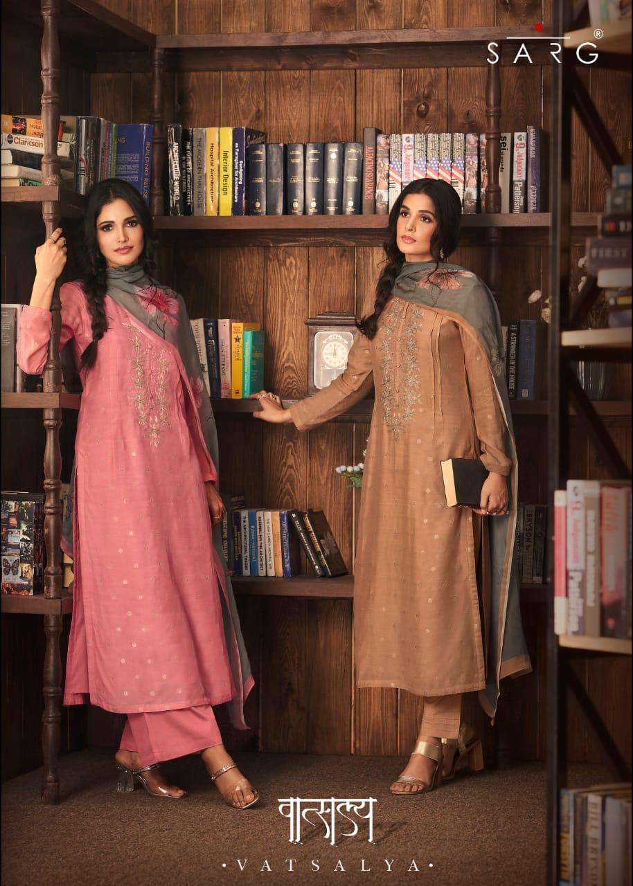 VATSALYA BY SAHIBA DESIGNER JACQUARD DRESSES