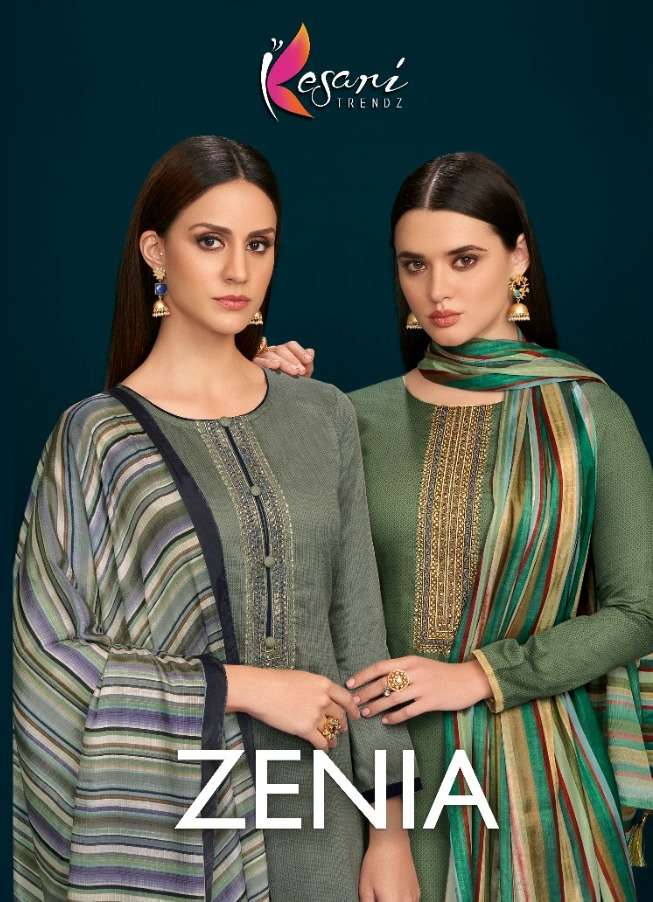 ZENIA BY KESARI TRENDZ 3001 TO 3008 SERIES COTTON DRESSES