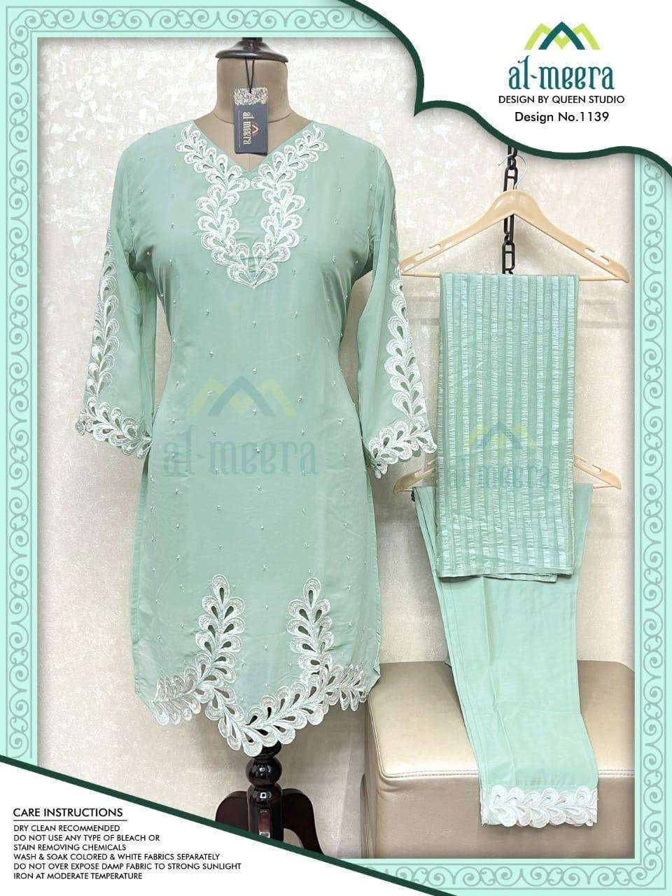 AL-MEERA 1139 COLOURS BY AL-MEERA FAUX GEORGETTE DRESSES