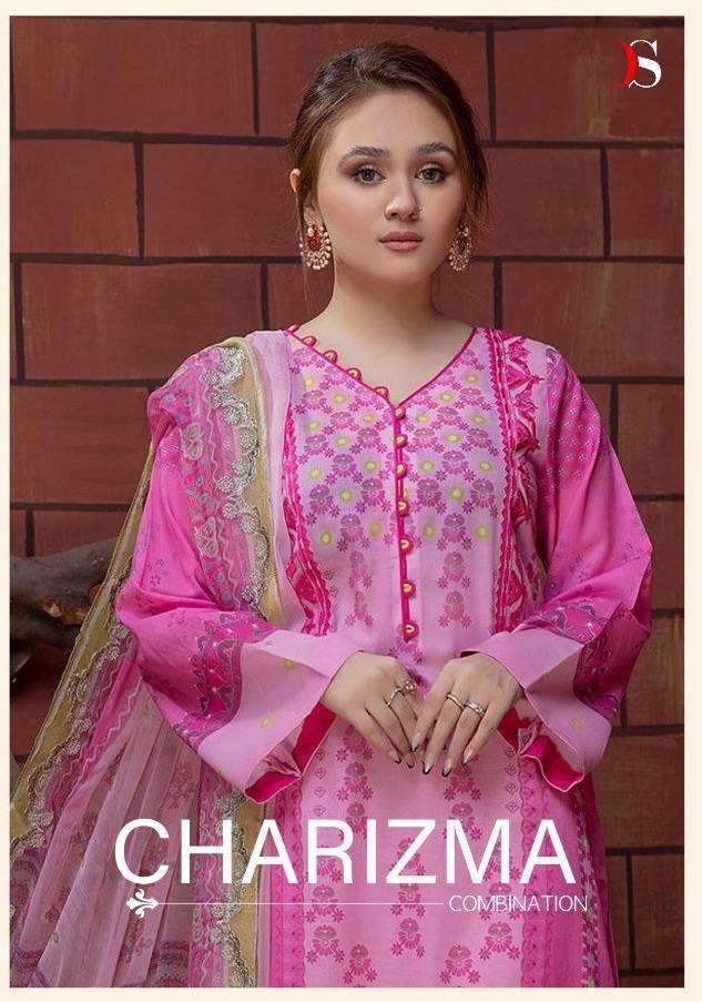 CHARIZMA BY DEEPSY SUITS 1371 TO 1378 SERIES COTTON DRESSES