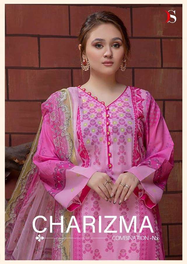 CHARIZMA COMBINATION NX BY DEEPSY SUITS 1373 TO 1378 SERIES COTTON DRESSES