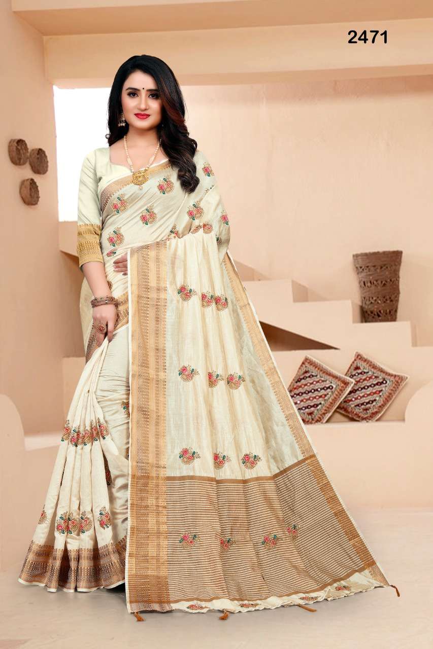 DESIGN NO 2471 HIT DESIGN BY ASLIWHOLESALE DESIGNER SILK SAREES