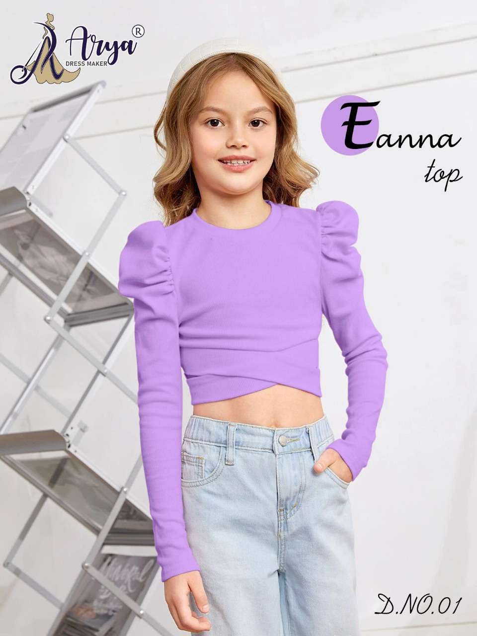 EANNA BY ARYA DRESS MAKER 01 TO 06 SERIES DESIGNER LYCRA TOPS