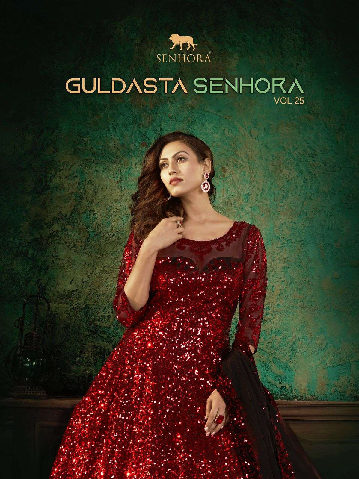 GULDASTA SENHORA VOL-25 BY SENHORA 25001 TO 25004 SERIES HEAVY NET DRESSES