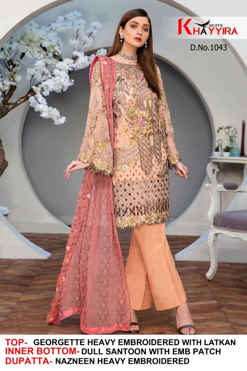 HIT DESIGN VOL-5 BY KHAYYIRA DESIGNER PAKISTANI DRESSES