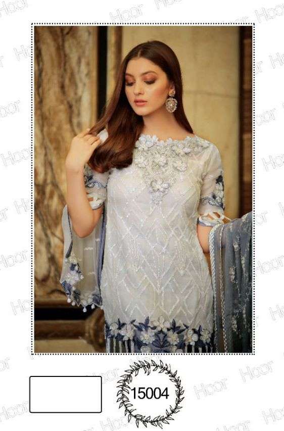 HOOR TEX 15004 HIT DESIGN BY HOOR TEX FAUX GEORGETTE PAKISTANI DRESS