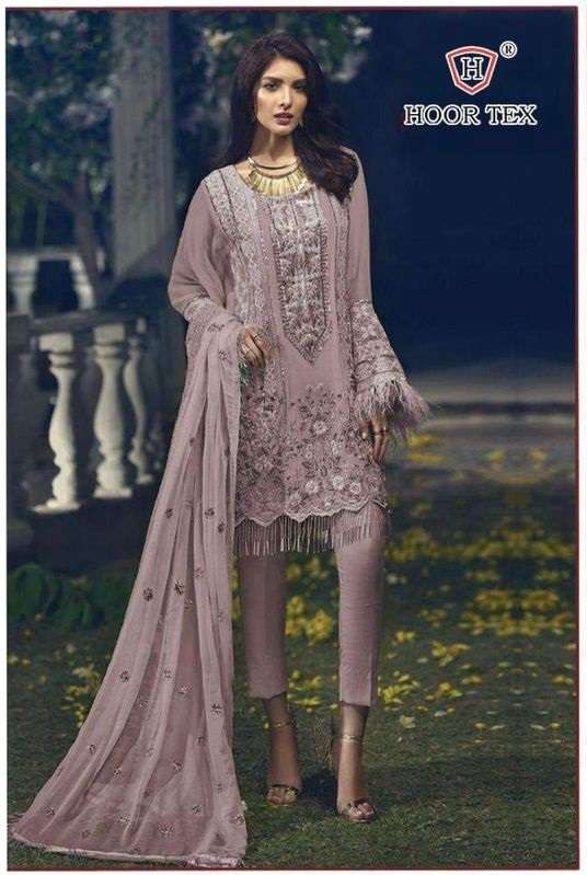 HOOR TEX 20013 COLOURS BY HOOR TEX FAUX GEORGETTE PAKISTANI DRESSES