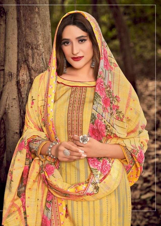 INAYAT VOL-3 BY RK GOLD 3001 TO 3010 SERIES DESIGNER COTTON DRESSES