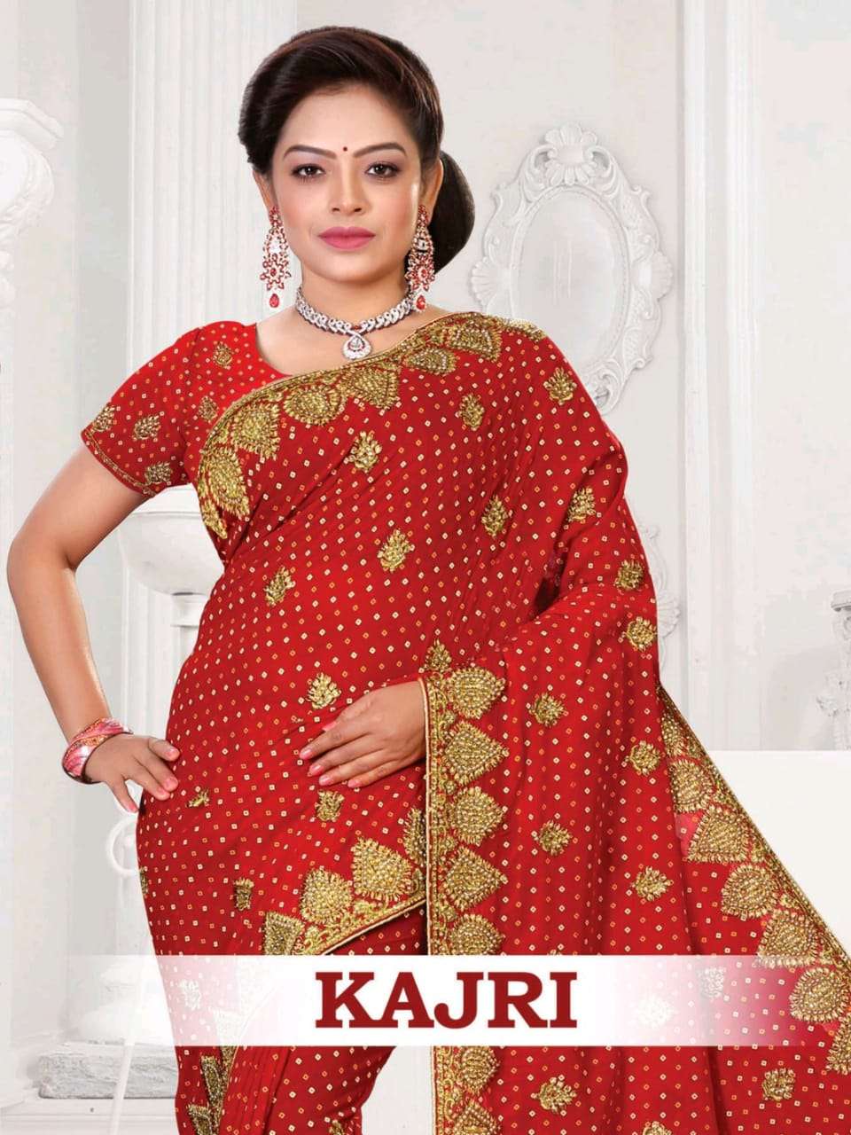 KAJRI BY RONISHA FASHION DESIGNER GEORGETTE SAREES