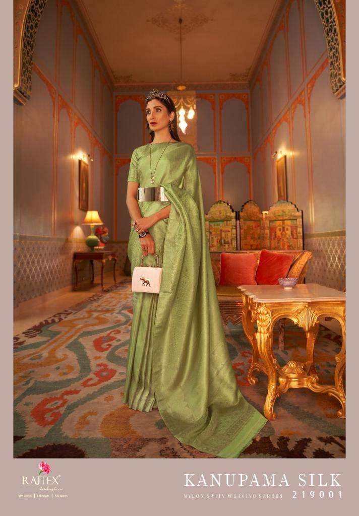 KANUPAMA SILK BY RAJTEX 219001 TO 219006 SERIES DESIGNER SILK SAREES