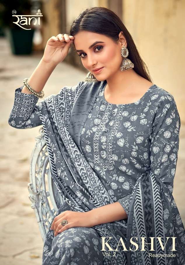 KASHVI VOL-2 BY RANI FASHION 3501 TO 3512 SERIES COTTON DRESSES